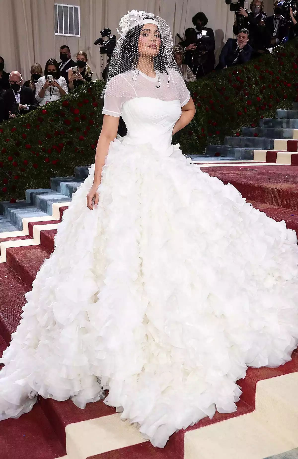 Kylie Jenner 2022 Met Gala look (Image via Shutterstock)