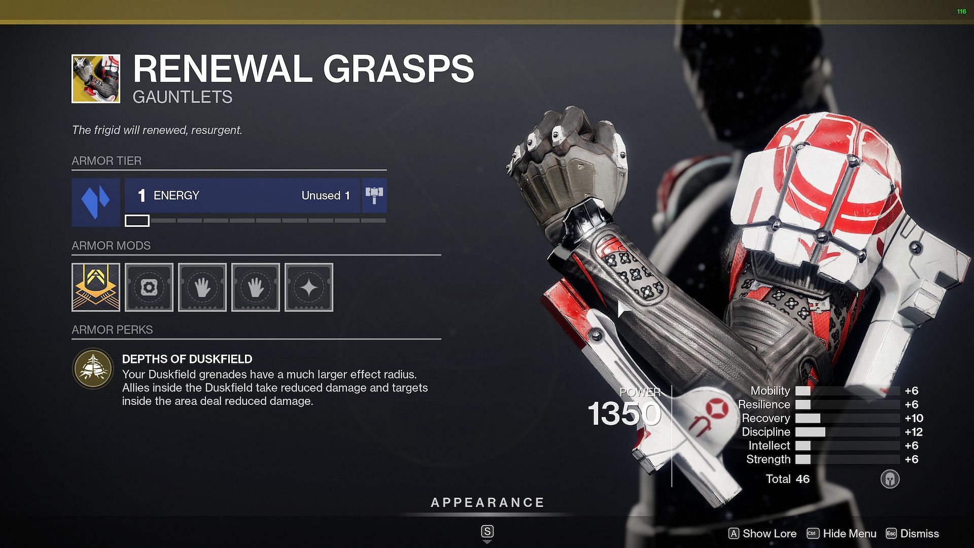 Renewal Grasps and 4 other great Hunter Exotics for Destiny 2 PvE in 2023 (Image via Bungie)