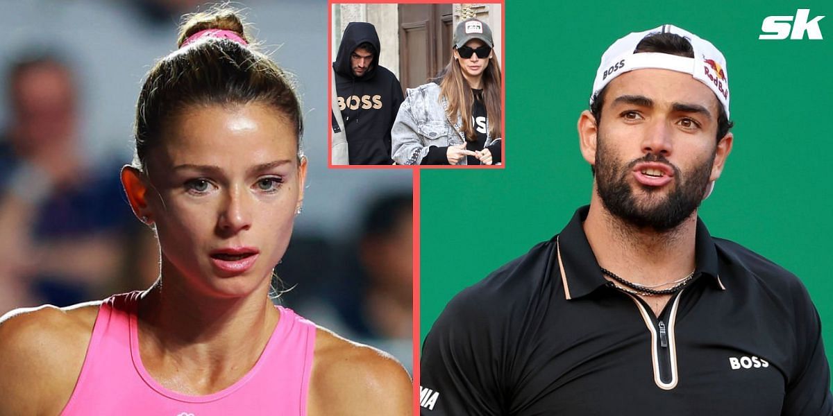 Camila Giorgi expressed her disappointment about public scrutiny faced by Matteo Berrettini and girlfriend Melissa Satta