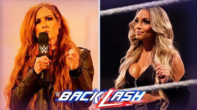 First-time ever match with "the next Sasha Banks", major championship rematch - 5 matches for Becky Lynch at WWE Backlash