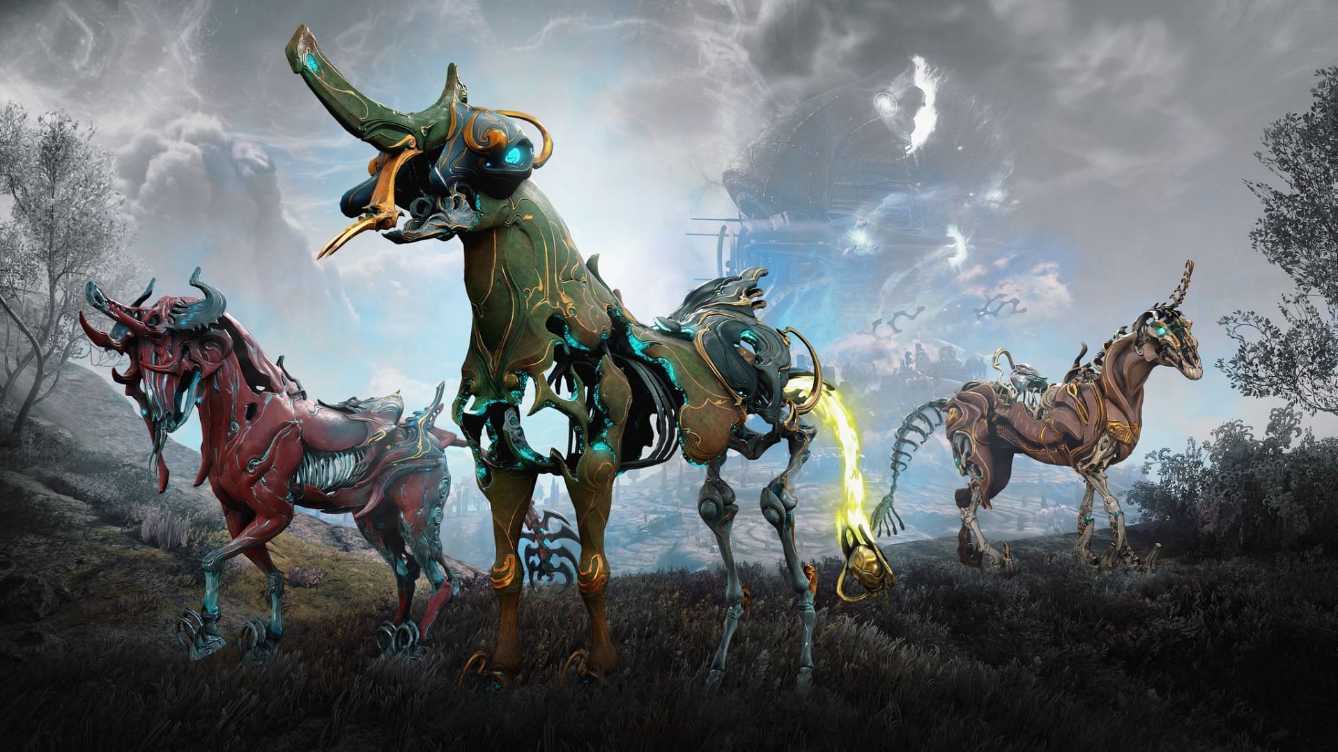 The horse-mount in Warframe The Duviri Paradox (Image via Digital Extremes)