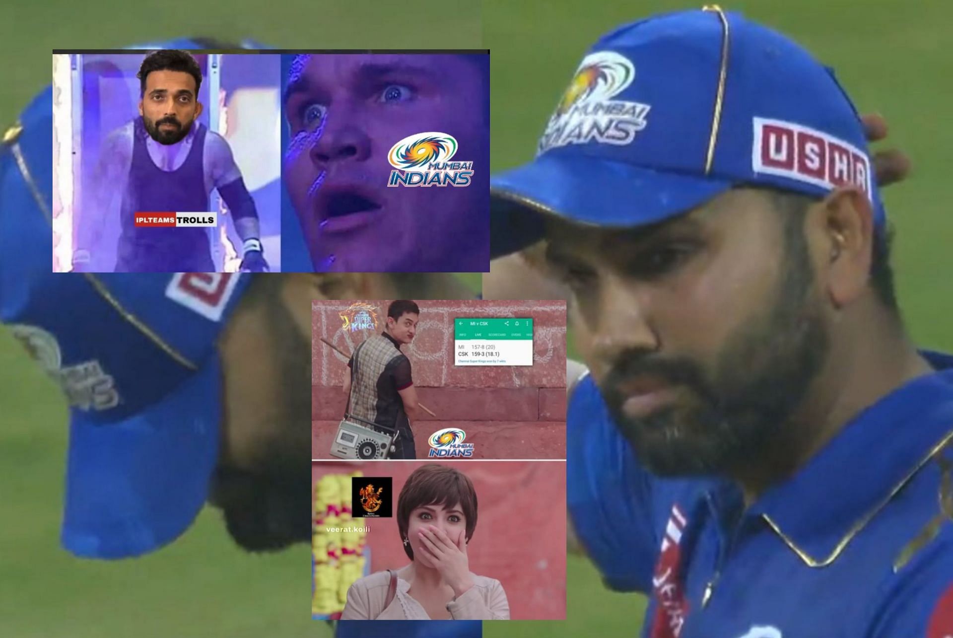 Top 10 funny memes from the latest match.