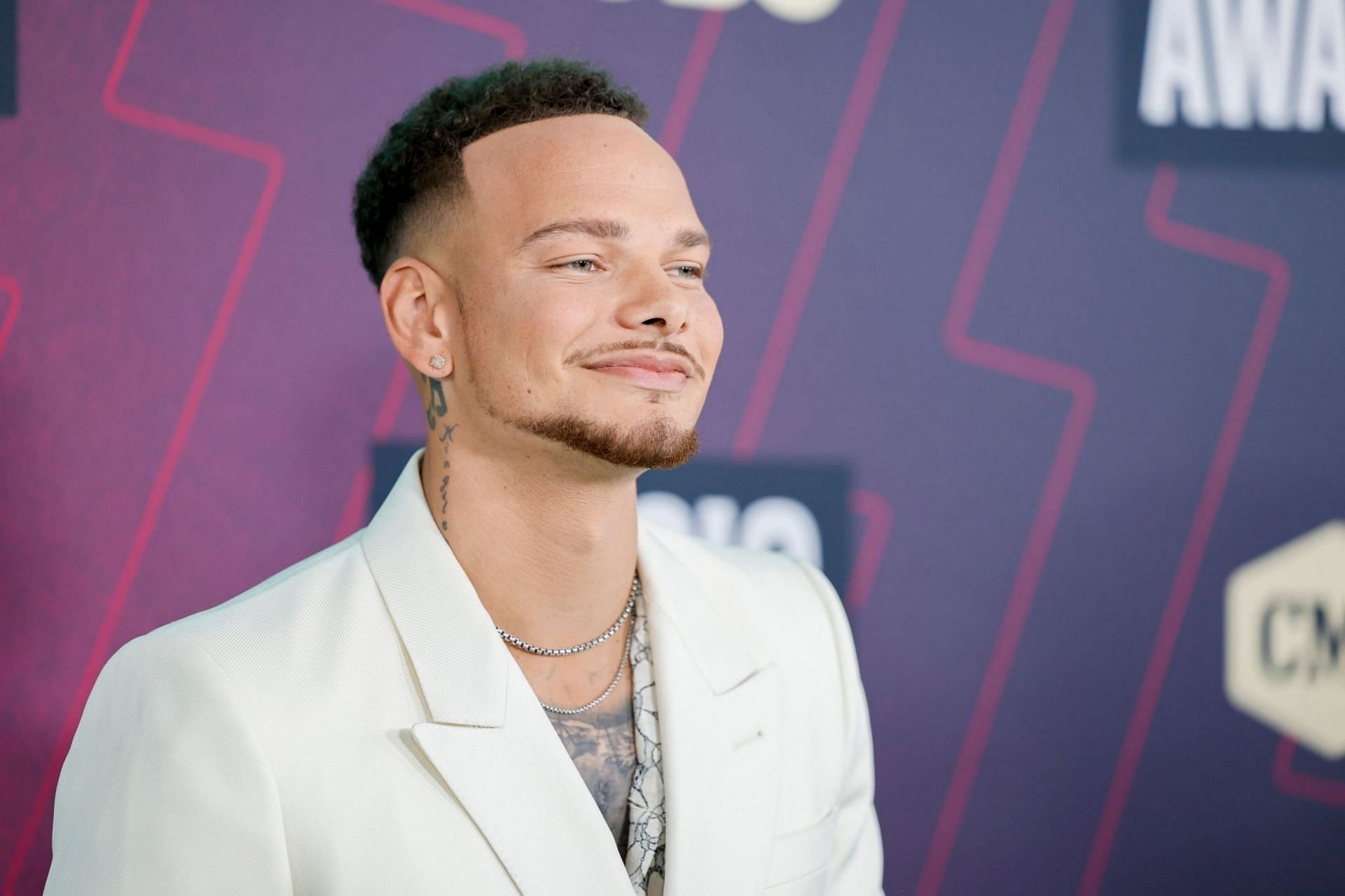 Kane Brown, the headliner for Pendleton Whisky Music Fest, at  the 2023 CMT Music Awards at Moody Center on April 02, 2023 in Austin, Texas(Image via Getty Images)