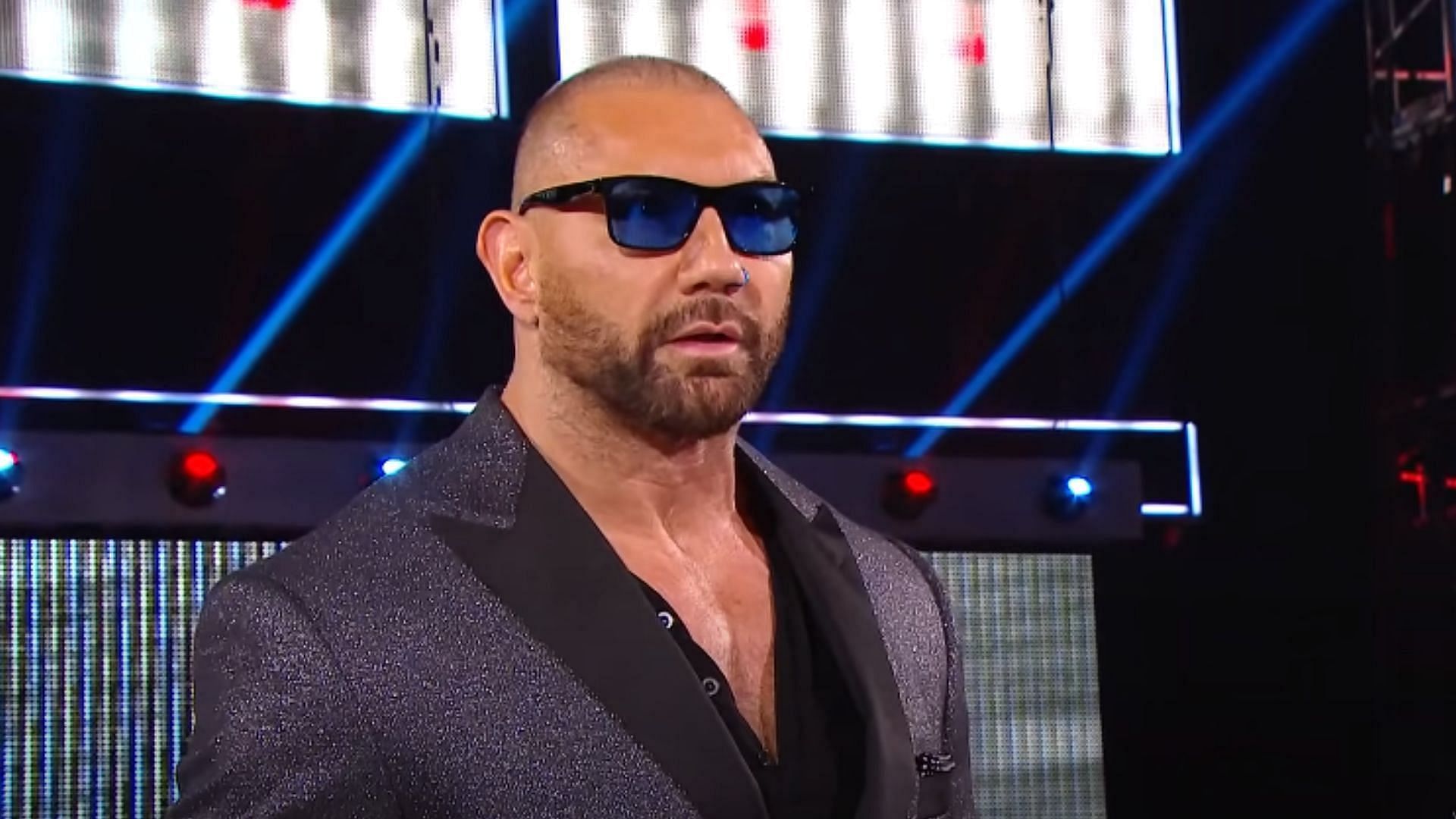 Six-time WWE world champion Batista