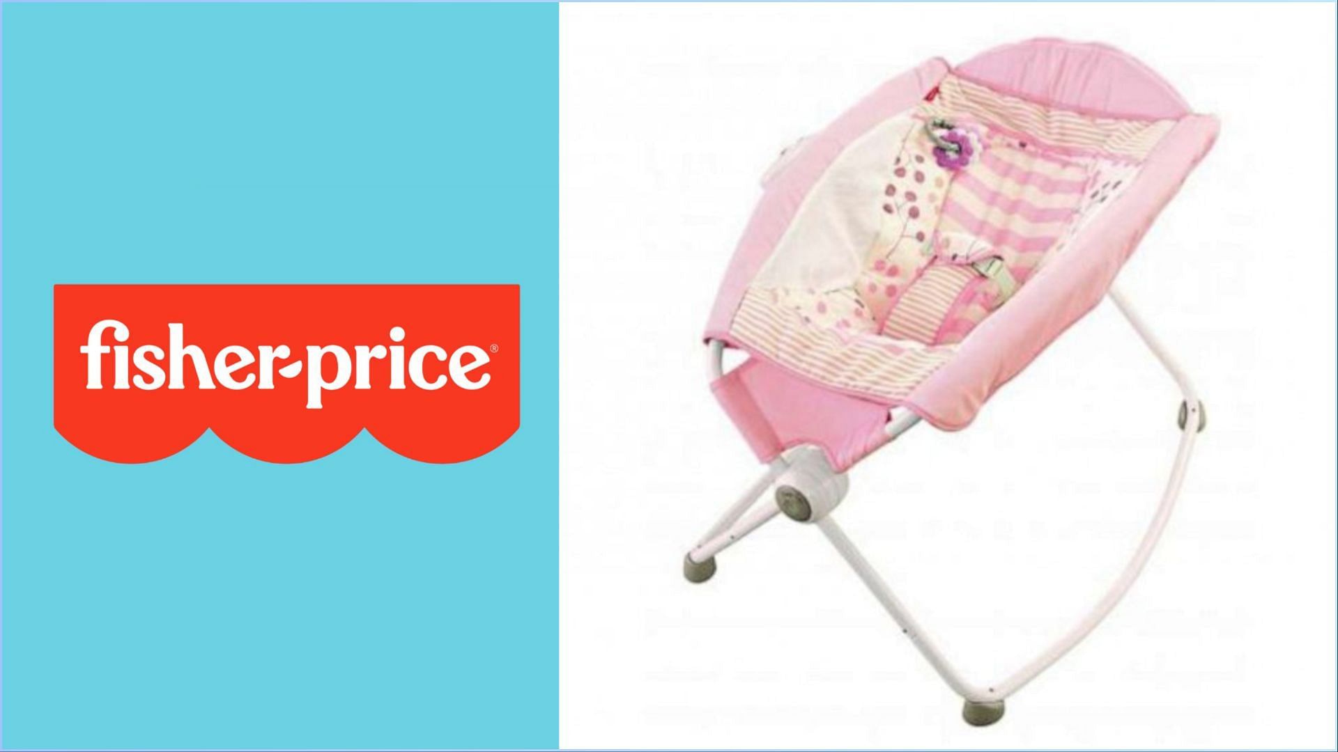 the recalled Fisher Price Rock n Play sleeper which are linked to the death of more than 100 infants (Image via CPSC)
