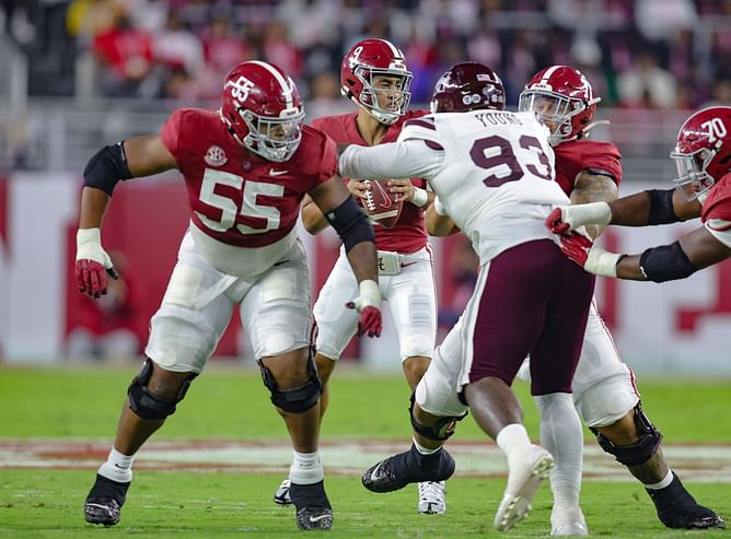 Emil Ekiyor Jr. 2023 NFL Draft profile: Scout report for the Alabama IOL