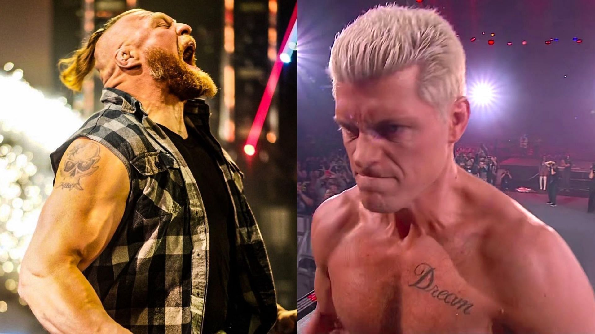 Brock Lesnar vs. Cody Rhodes might be WWE