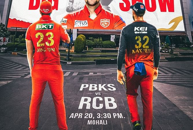 PBKS vs RCB, IPL 2023: Toss result and playing 11s for today's match, umpires list and pitch report