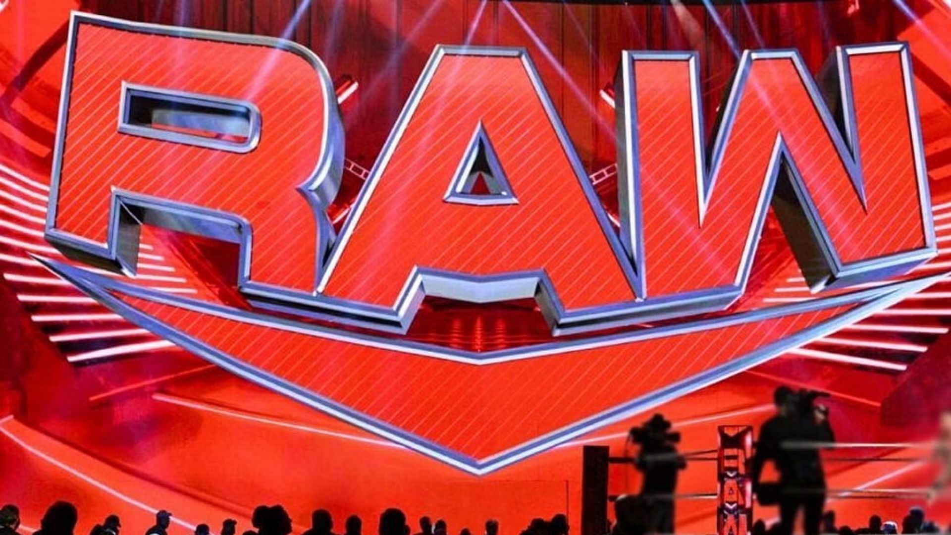 The current WWE RAW set is massive.