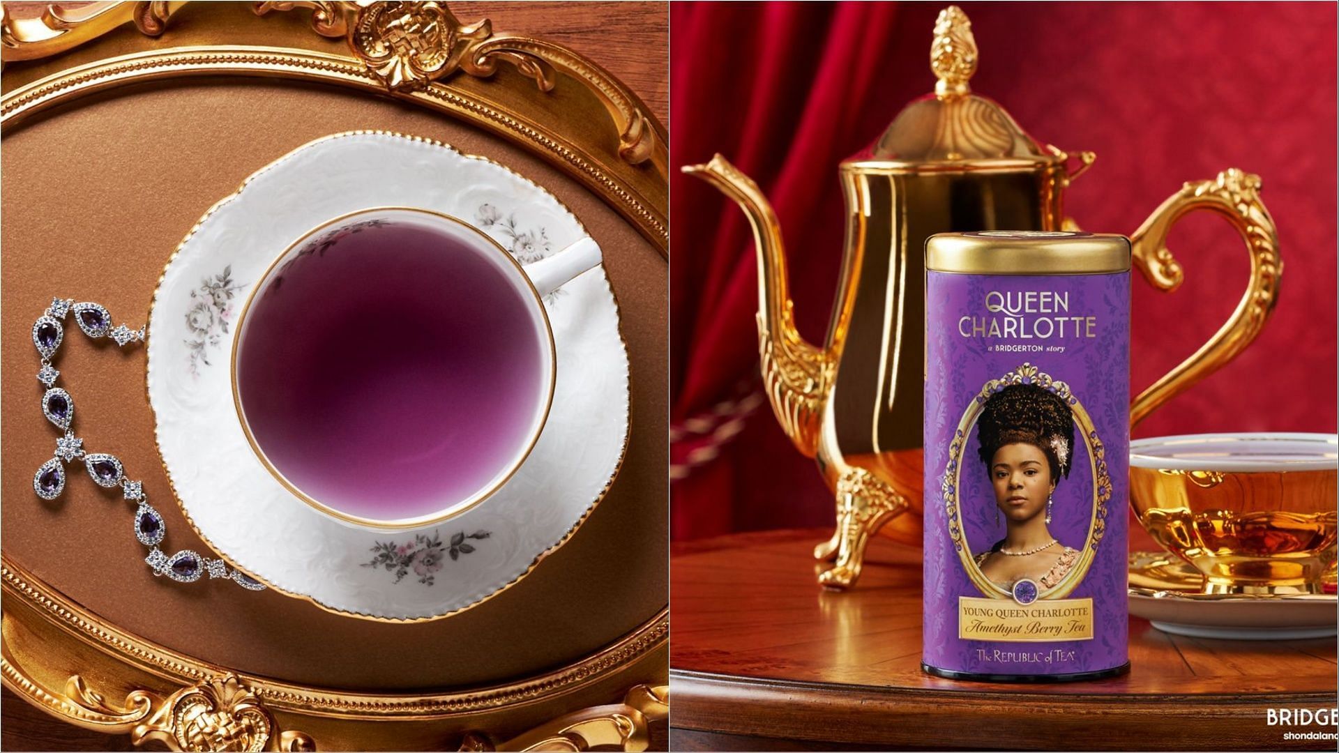 Young Queen Charlotte Amethyst Berry Tea (Image via The Republic of Tea)