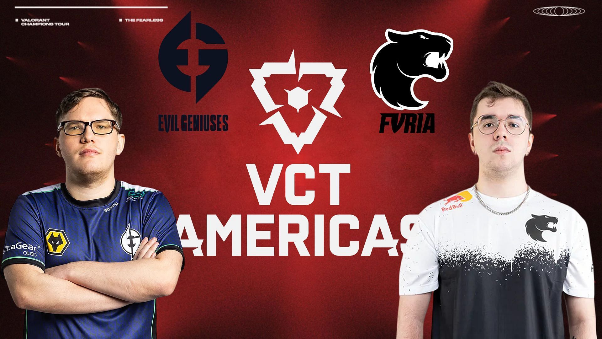 Evil Geniuses vs FURIA at VCT Americas League 2023 (Image via Sportskeeda)