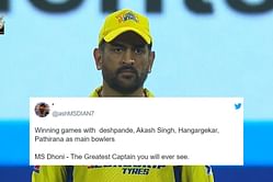 "The Greatest Captain you will ever see" - Fans hail MS Dhoni after his astute captaincy helps CSK edge RCB in a high-scoring thriller