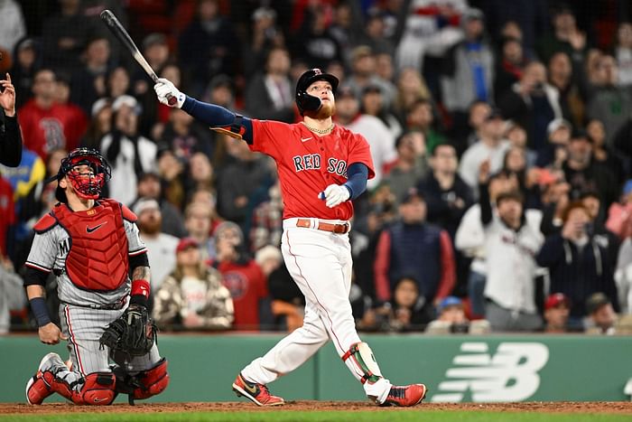 Xander Bogaerts and J.D. Martinez said goodbye to the Fenway