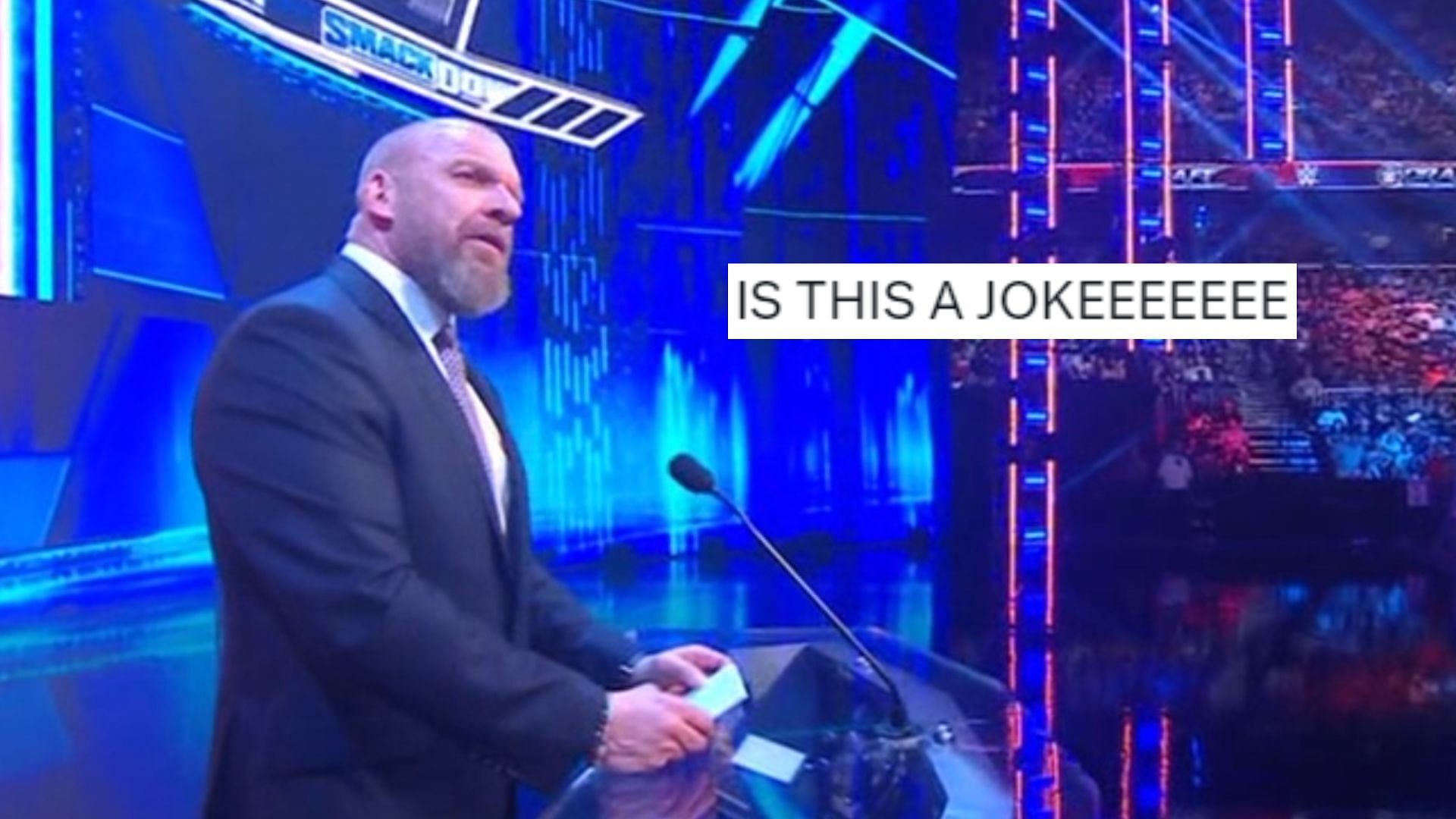Triple H announced the first round of the WWE Draft 2023.