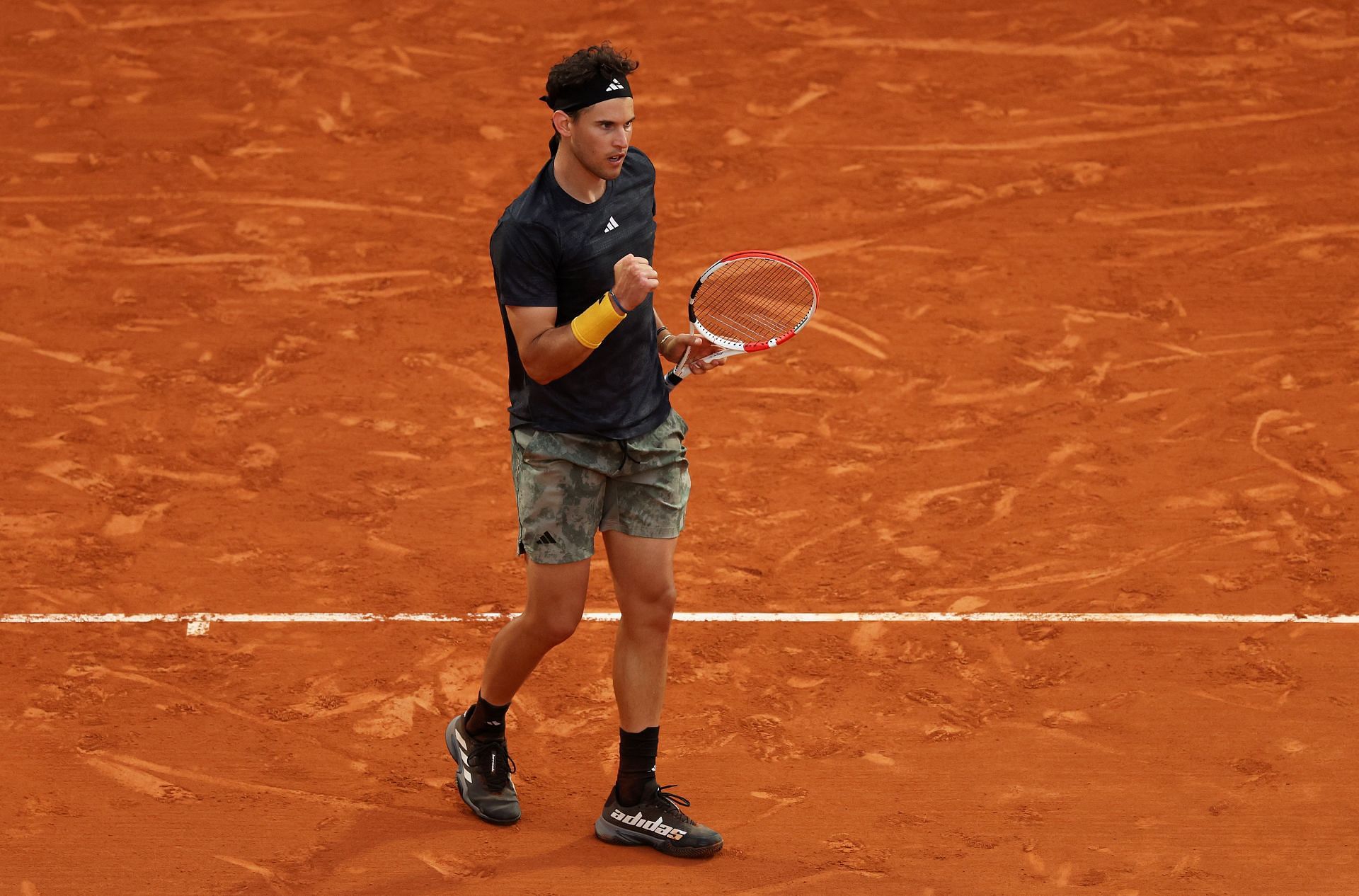 Dominic Thiem at the Rolex Monte-Carlo Masters