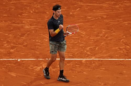 Dominic Thiem at the Rolex Monte-Carlo Masters