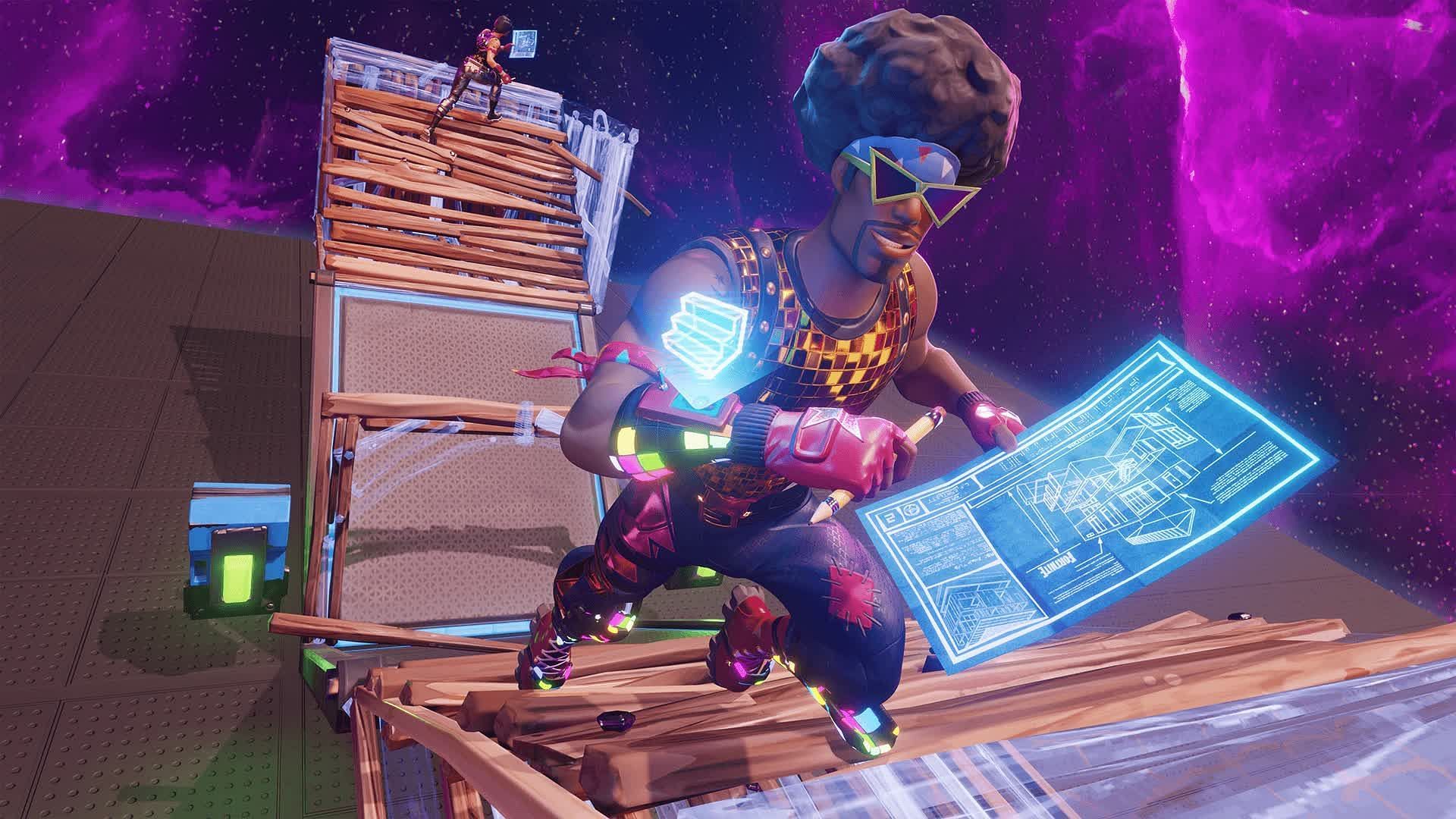 Another build fight is among the most popular Fortnite Creative maps (Image via Epic Games)