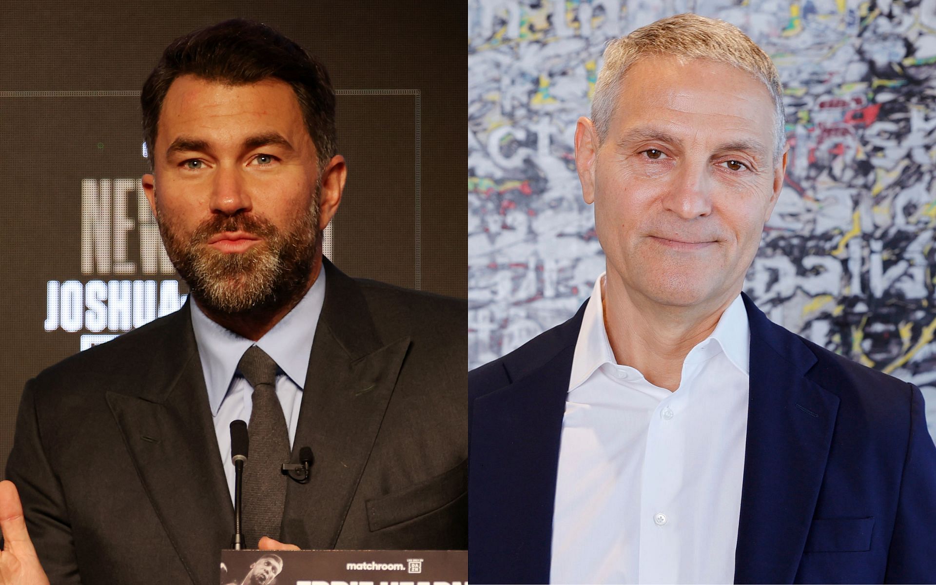 Eddie Hearn (Left) and Ari Emanuel (Right)