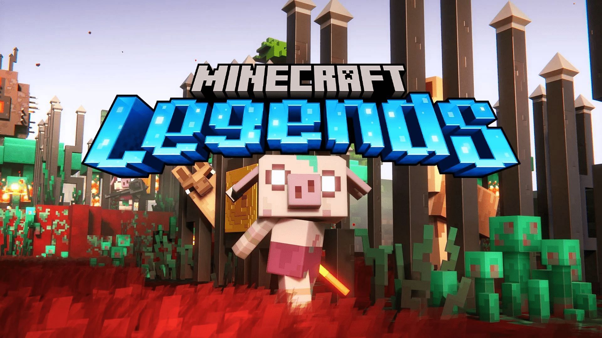 Minecraft Legends players can enjoy the game together in both co-op and PvP (Image via Mojang)