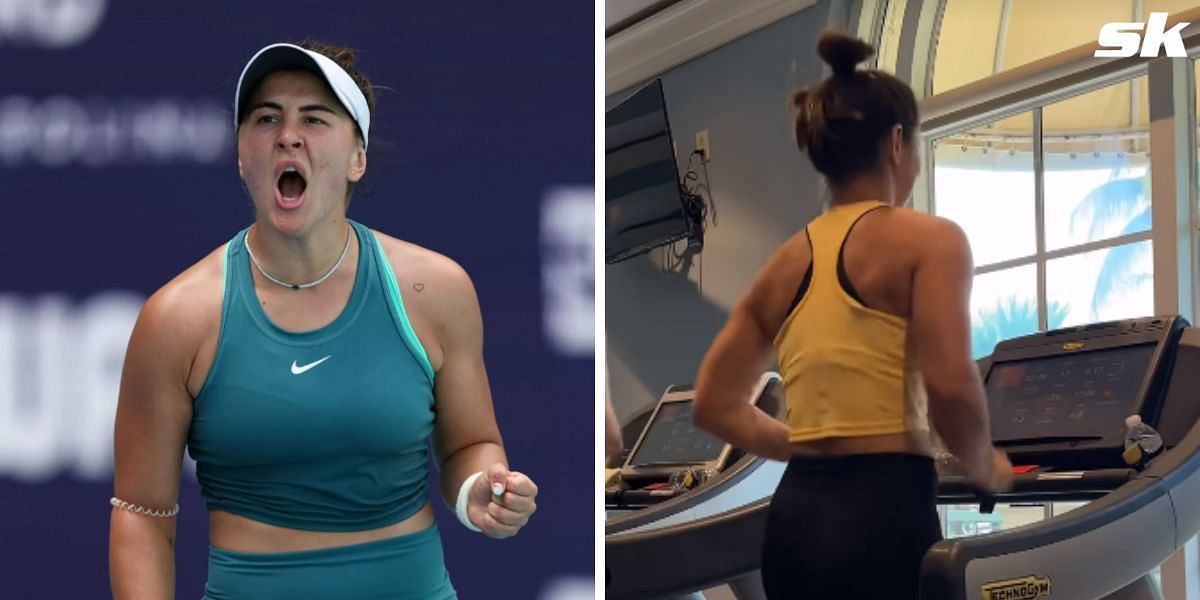 Bianca Andreescu making strides in her recovery from the Miami Open injury