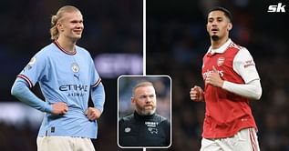 "The only way" - Wayne Rooney tells Arsenal how to stop Erling Haaland in absence of William Saliba in potential Premier League title decider