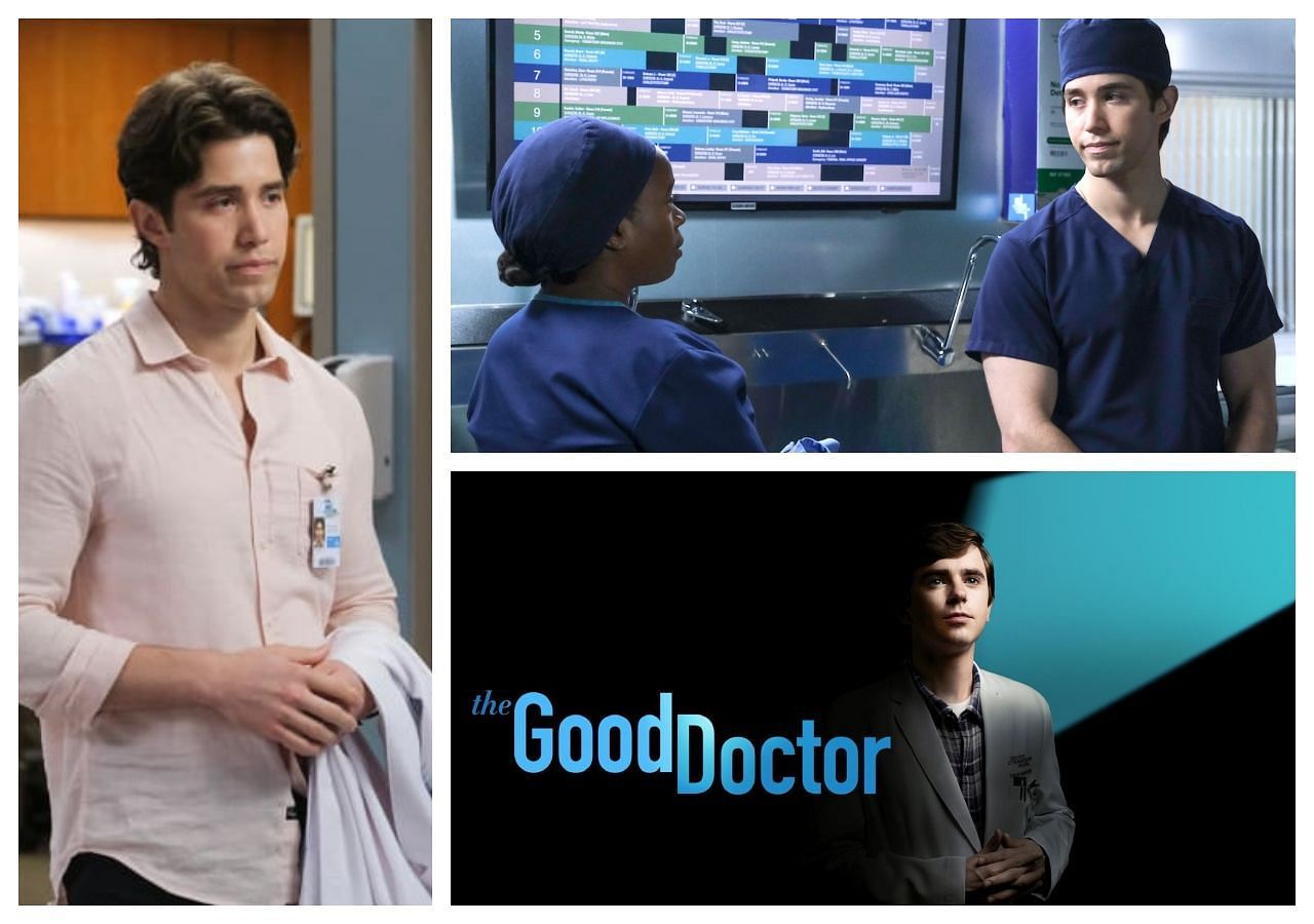 Brandon Larracuente starred in season 6 of The Good Doctor. (Photos via ABC/Sportskeeda)