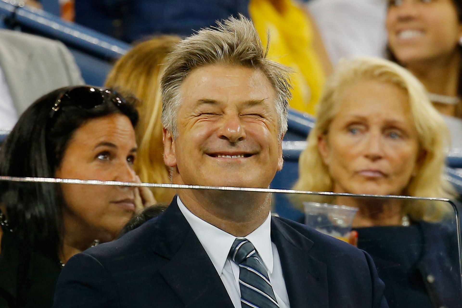 Alec Baldwin at the 2014 US Open - Day 1 (image via Getty Images)