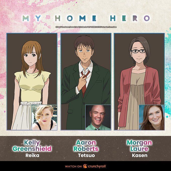 My Home Hero TV Anime Uncovers New Key Visual, Cast Trio - Crunchyroll News