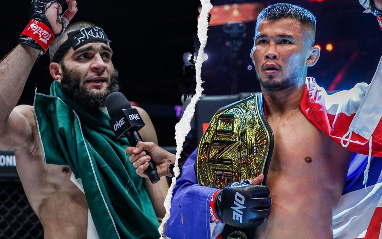 Ahmed Mujtaba (L) / Nong-O Hama (R) -- Photo by ONE Championship