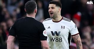 Why has Aleksandar Mitrovic received an 8-match ban? Fulham star's suspension after pushing referee against Manchester United explained
