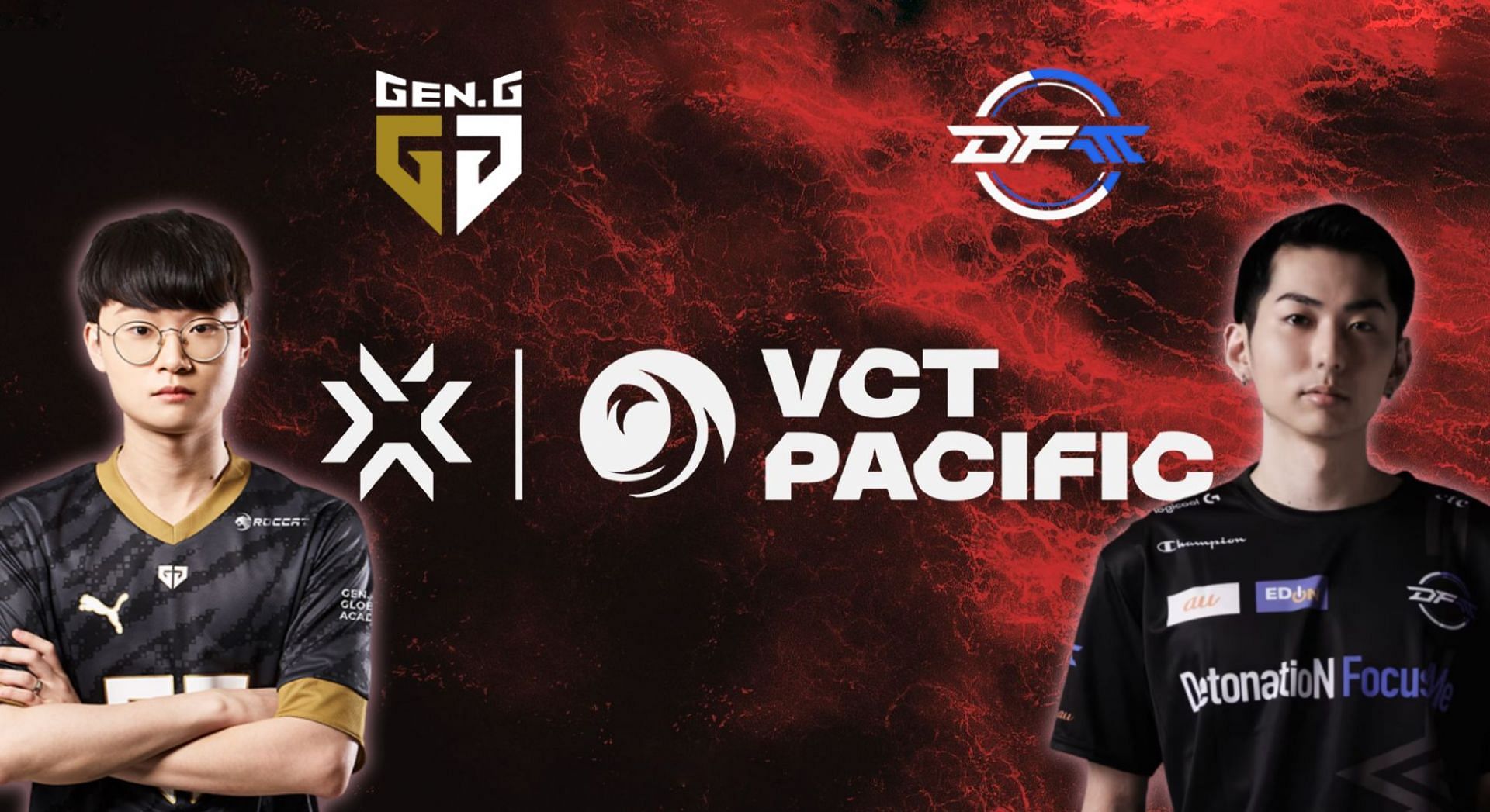 Gen.G vs Detonation FocusMe - VCT Pacific League 2023 (Image via Sportskeeda)