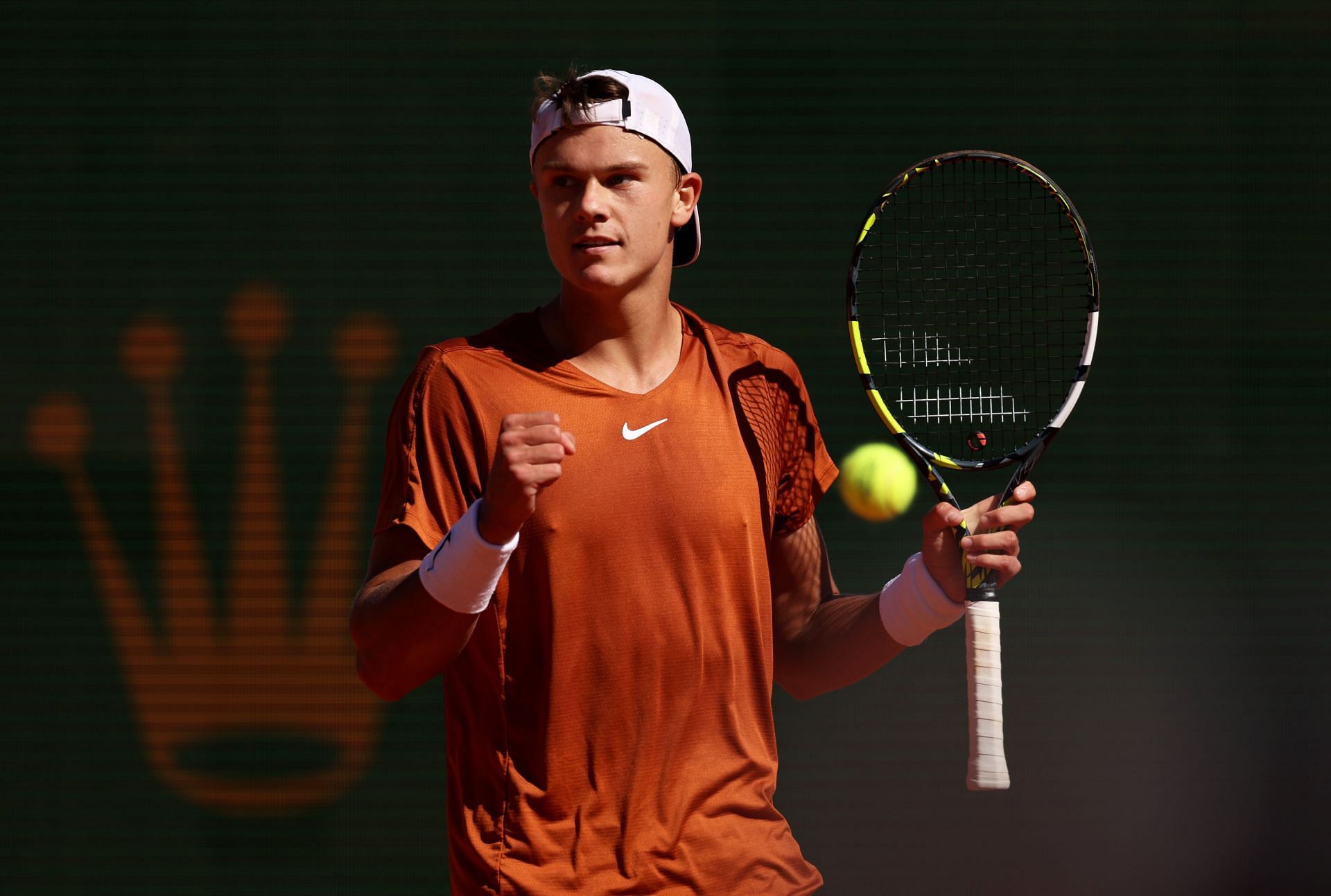 Holger Rune at the Rolex Monte-Carlo Masters - Day Eight
