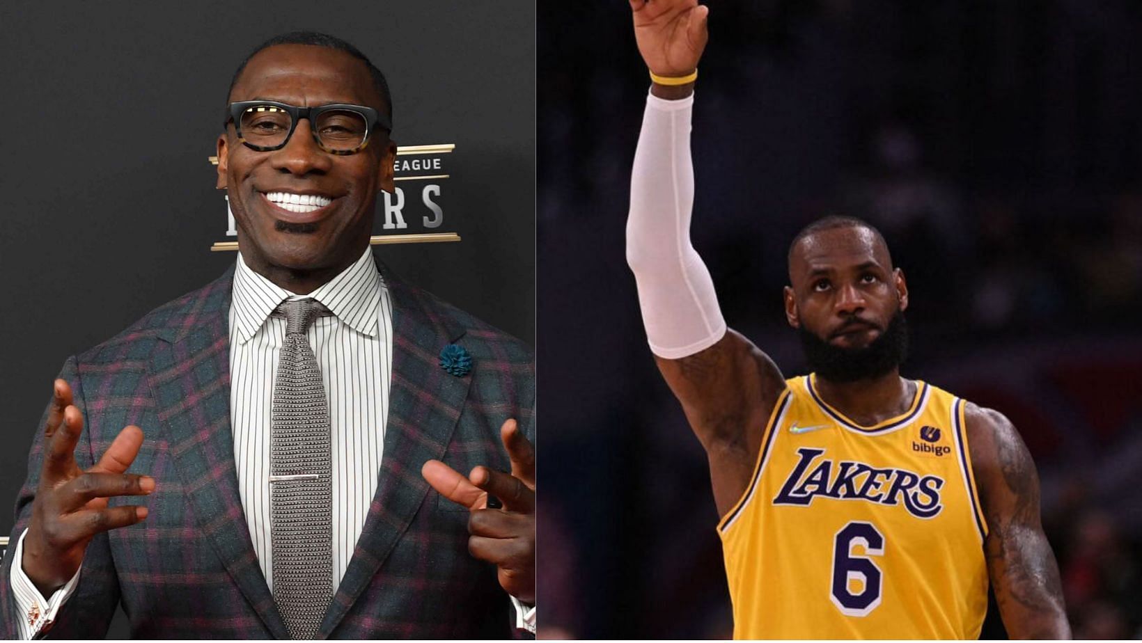 Shannon sharpe and hot sale lebron james