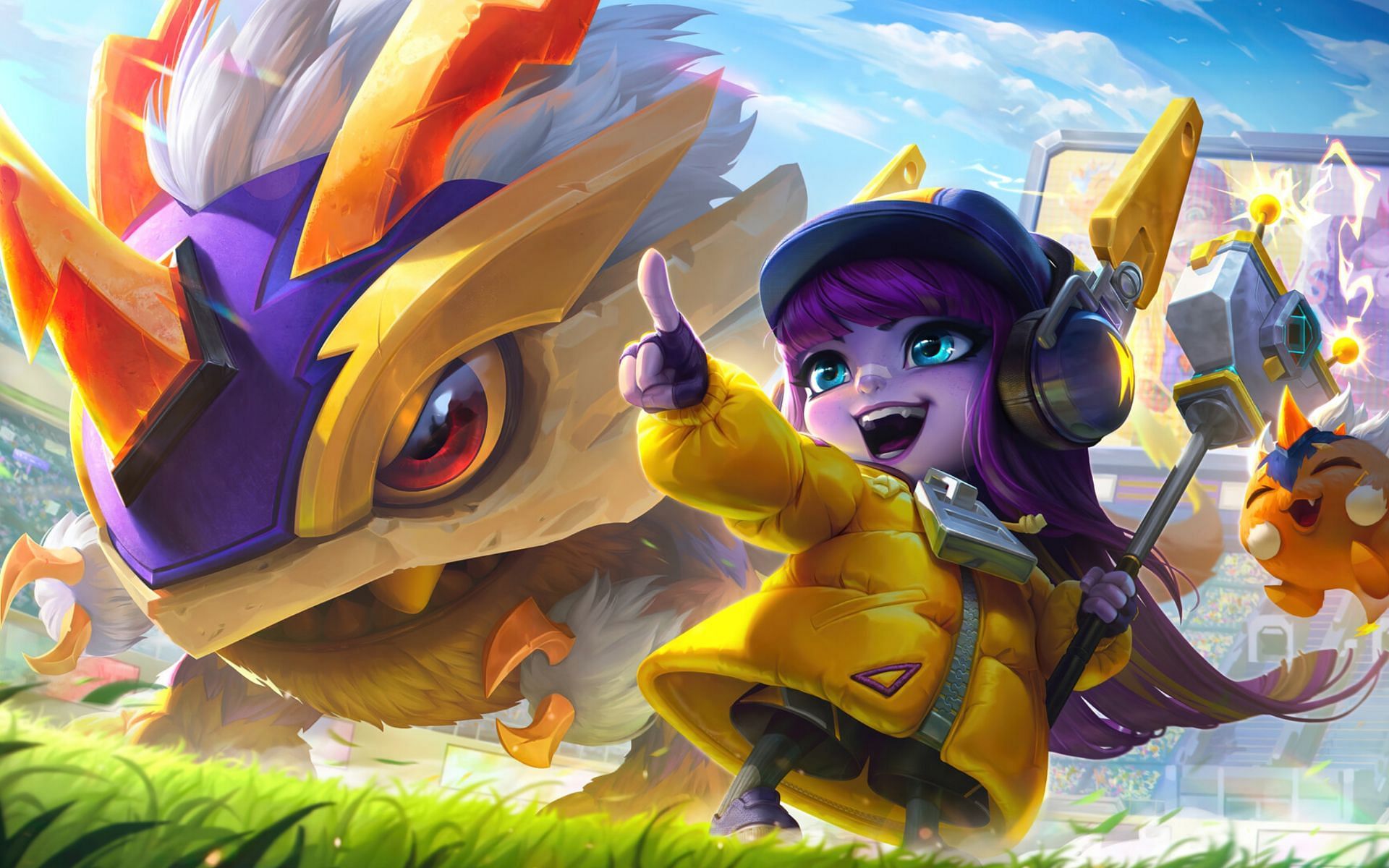 Kog&#039;Maw is arguably the most iconic ADC pairing with Lulu support in League of Legends season 13 (Image via Riot Games)