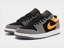Nike Air Jordan 1 Low "Grey Black Yellow" padded tongue sneakers: Everything we know so far
