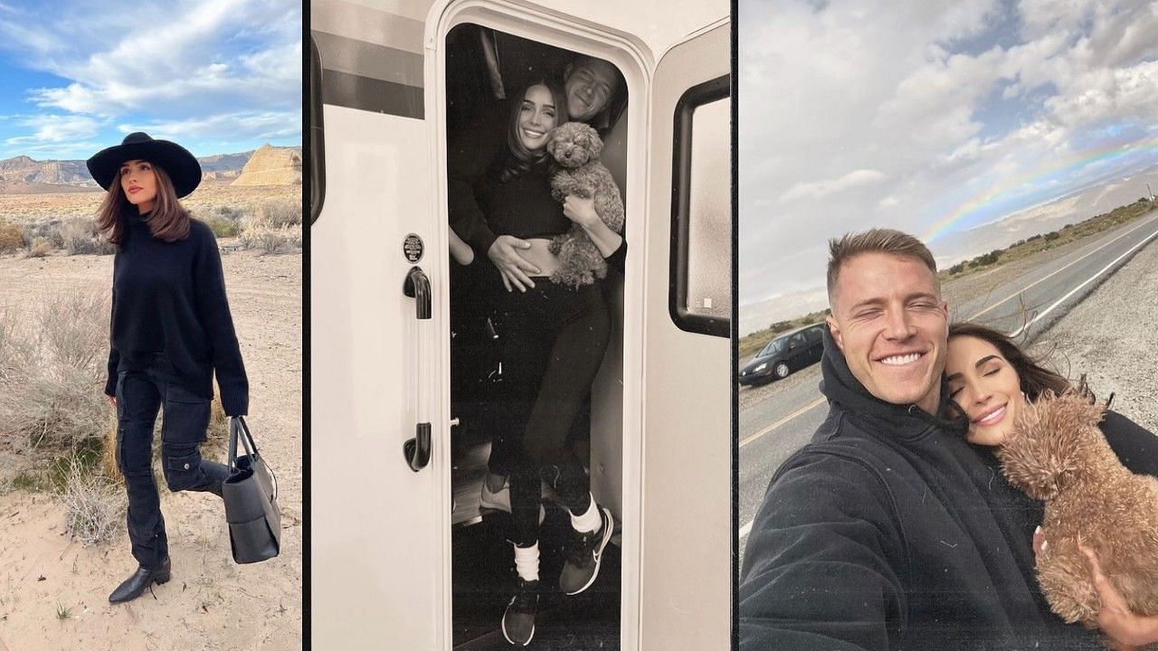 Olivia Culpo documented a memorable road trip that she took with boyfriend, Christian McCaffrey.