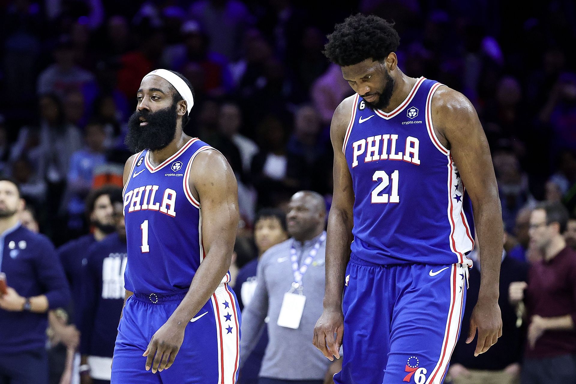 Embiid and Harden could lead the Sixers to the NBA Finals (Image via Getty Images)