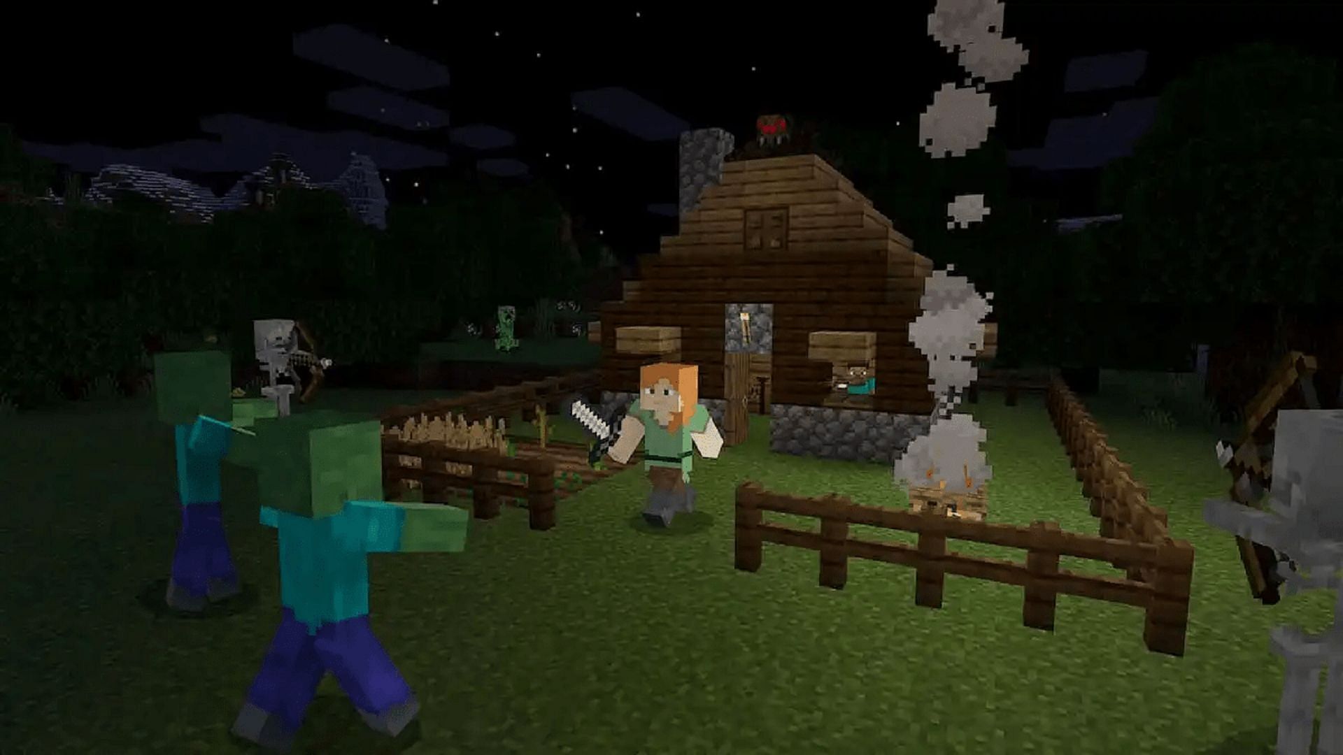Plenty of Minecraft challenges exists for fans who want to push their skills to the limit (Image via Mojang)