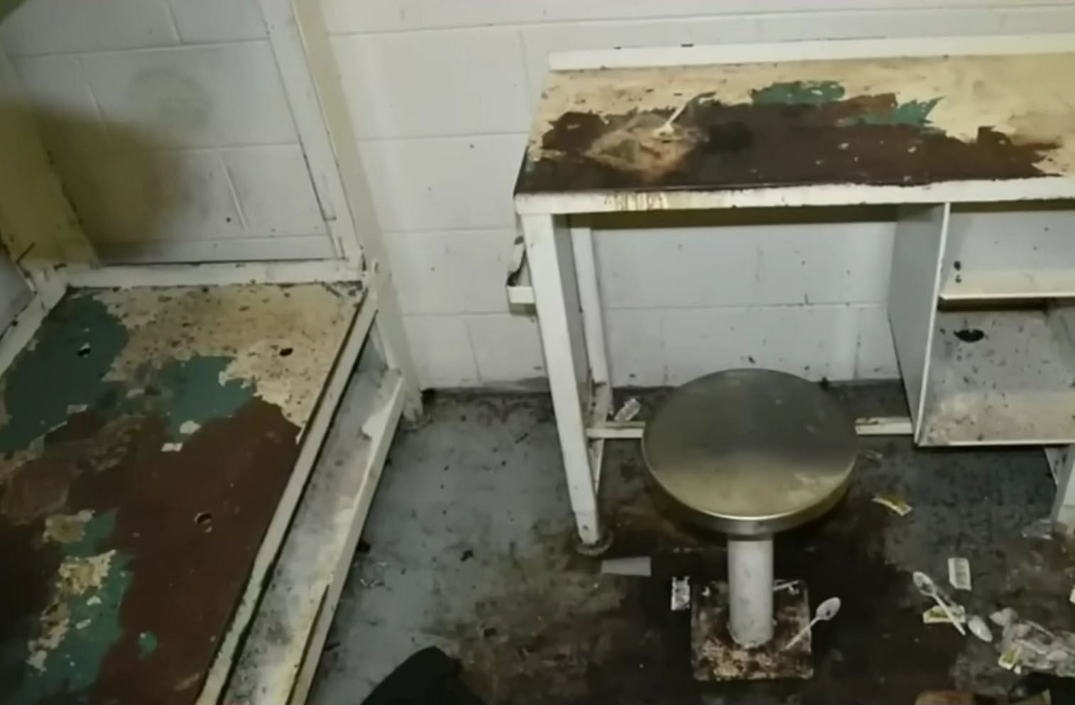 LaShawn&#039;s room at the Fulton County Jail (Image via Atlanta News First)