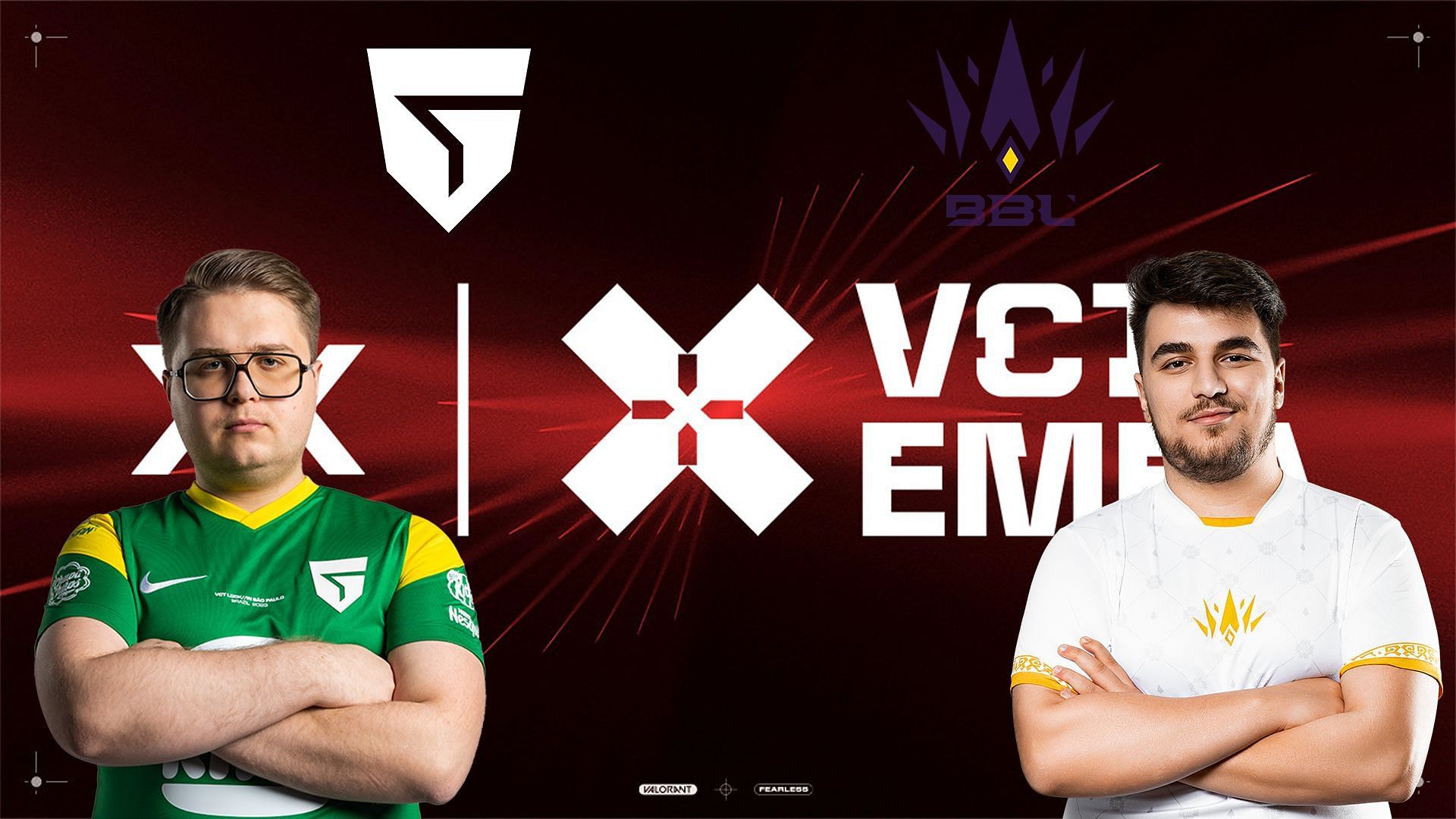 Giants Gaming vs BBL Esports at VCT EMEA League 2023 (Image via Sportskeeda)