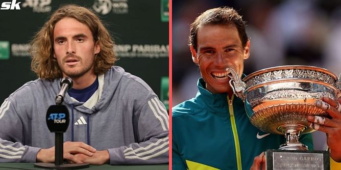 Stefanos Tsitsipas claims no one on this planet can be compared to Rafael Nadal on clay