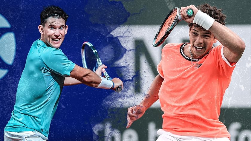 Dominic Thiem beats Ben Shelton to reach his first quarter final