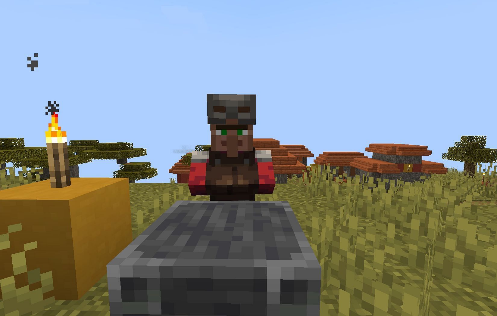 Armorer villager (Image via Mojang)