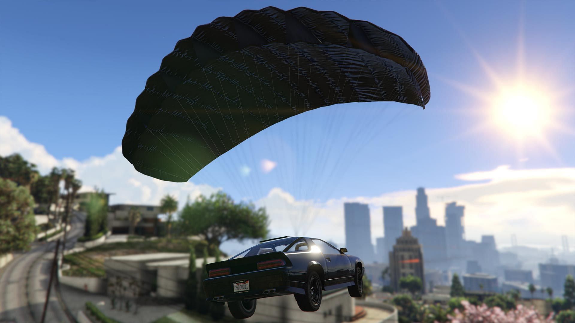 It also has a parachute (Image via Rockstar Games)