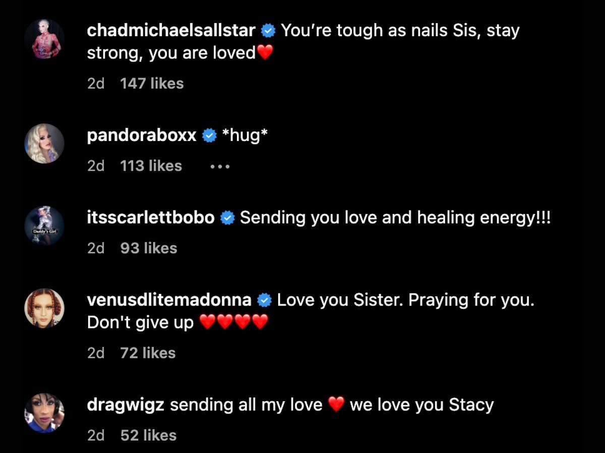 Netizens react to Stacy Layne Matthews&#039; health post (Image via stacylmatthews/Instagram)