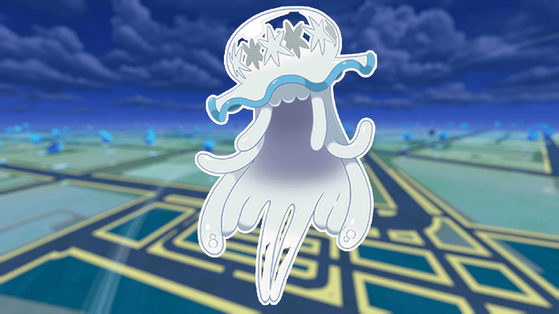 Creatures with Poison typing, like Nihilego, can deal great damage to Tapu Bulu in Pokemon GO (Image via Niantic)