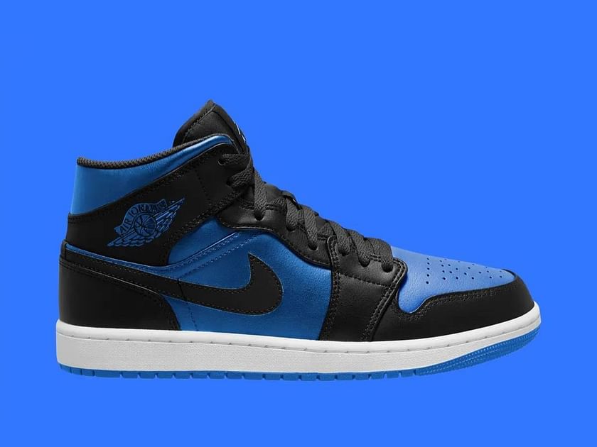 materno acelerador buscar Nike: Air Jordan 1 Mid "Black/Royal Blue" Shoes: Where to get, price, and  more details explored