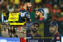 "Aisa kon marta h bhai"- Top 10 funny memes as CSK reach a mammoth total of 226/6 vs RCB in IPL 2023
