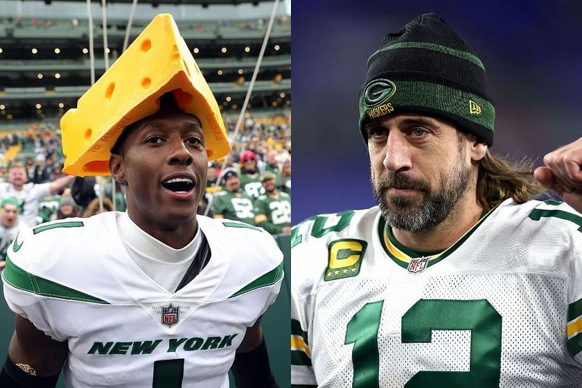 Jets players lobby for Packers' Aaron Rodgers on Twitter: “I'll burn the  cheesehead” 