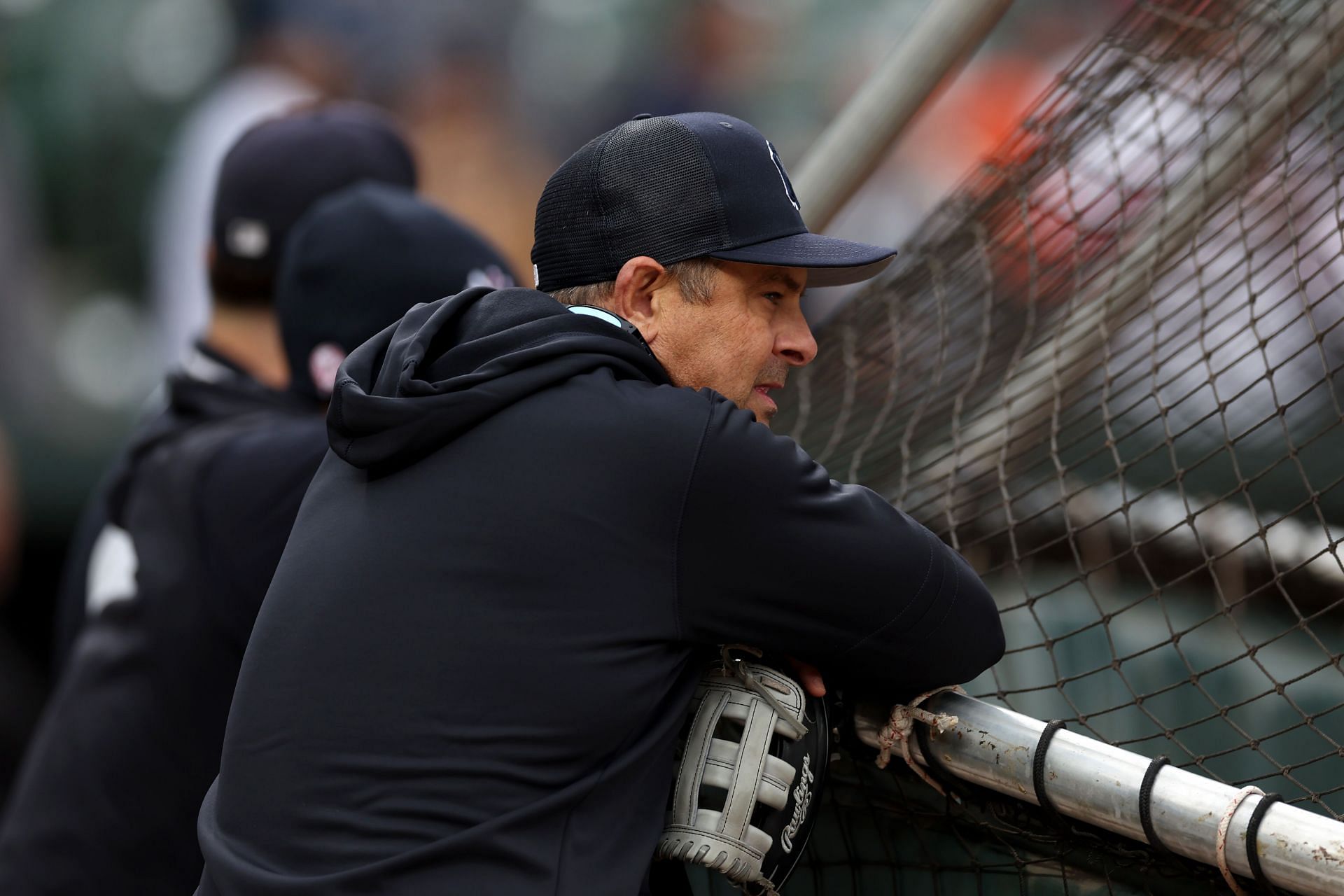 New York Yankees manager Aaron Boone orders his players to 'fight and  compete' and go on late-season unexpected run after falling bellow a .500  record with Braves defeat